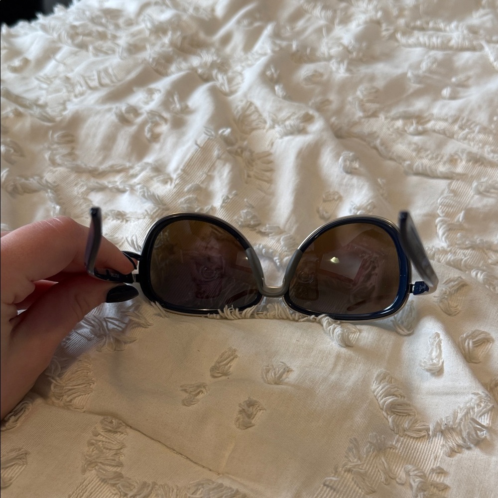 Oakley Split Time Blue Sunglasses - image 3